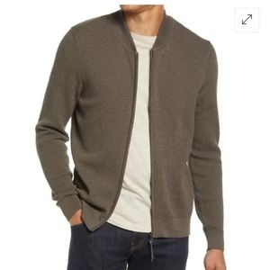 Brax Joshua Hi Flex Honeycomb Cotton Blend Jacket - Khaki